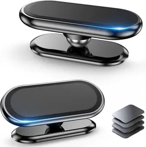 2-PACKMagnetic phone holder for , [ Super   ] [ with 4 Metal Plate ] cell phone carmount for   [ 360 Rotation ] Universal Dashboard adhesive   Phone Mount