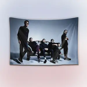 Vintage 90s Deftones Tapestry, Retro Alternative Metal Band Wall Hanging Decor, Classic Music Art Banner, Bedroom Studio Wall Art, Gift for Fans