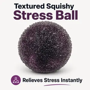Cool Mousse Filled Squishy Stress Ball with Sand-like Touch Ice Cream Scented Sensory Toy for Kids Adults Summer Stress Relief