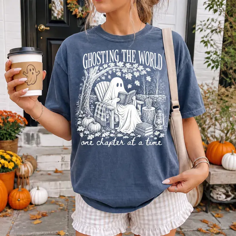 I'm An Autumn Mentally Here Fall Halloween Funny Haunt Here Now Trending Fall 2026 Designs for dark shirts png solid white, Popular Now
