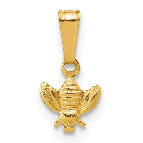 14K Gold Filled Bee Pendant