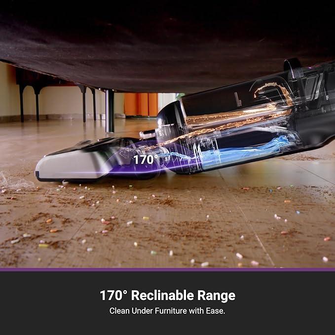 Eureka RapidWash 630 Cordless Wet Dry Cleaner 170° Reclinable Hot Air Drying Self Cleaning Vacuum Mop Combo for Hard Floors Pet Hair Sticky Messes Jumpstart Sale