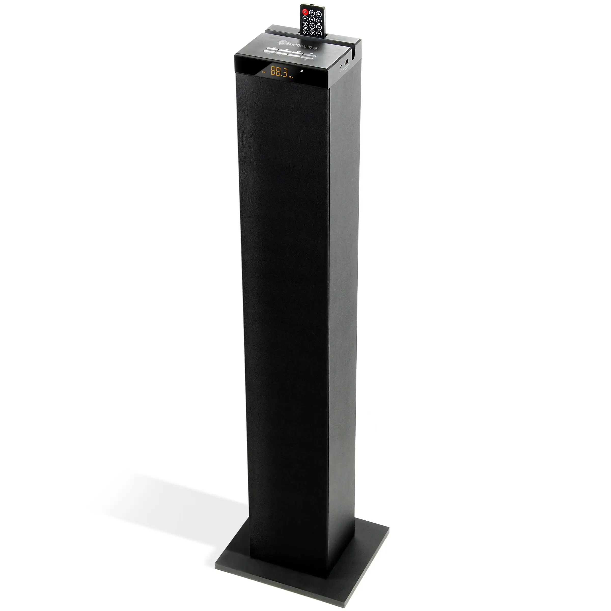 Gogroove Bluesync STW Bluetooth Tower Floor Standing Speaker with Integrated Subwoofer (2.1 Channel) GOgroove