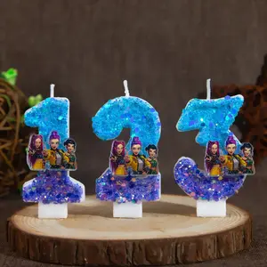 Hunter Girl Birthday Number Candles, Party Gift, Cake Decoration, Suitable for Friends and Couples, Birthday Celebration