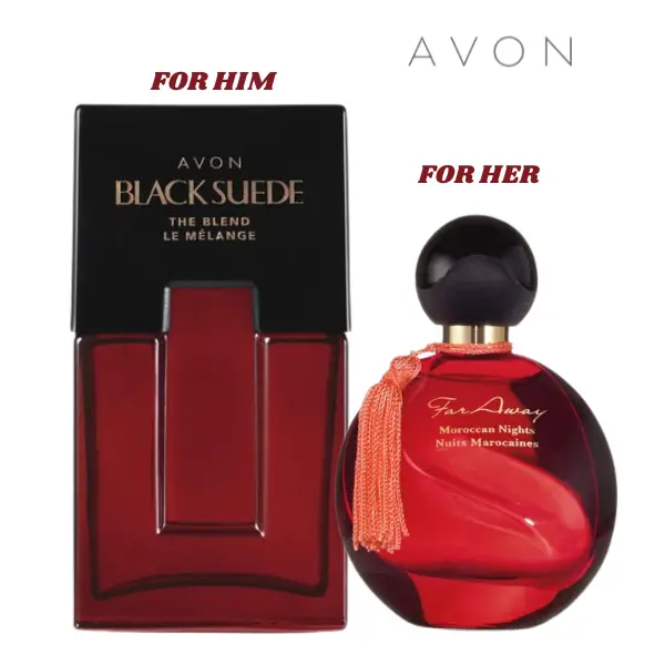 Black Suede Blend EDT 3.4 fl. oz & Far Away Morrocan EDP 1.7 fl.oz. SET of 2 Perfumes