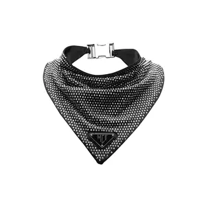 black rhinestone bandana