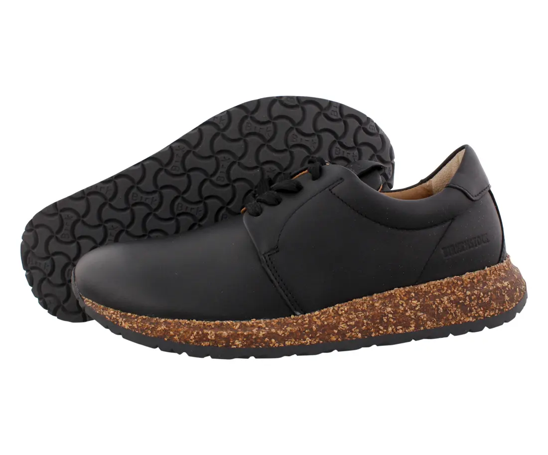 Birkenstock Wrigley Unisex Leather Sneaker - Round Toe, Low-Top, Lace-Up Footwear for Unisex Wear, All-Seasons Everyday Fashion