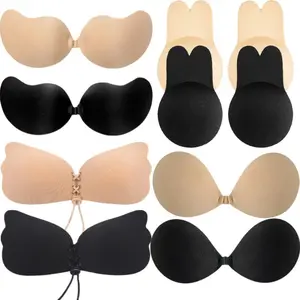 pastiesPastiesInvisible Nude Bra Push Up Chest Paste Sexy Breast Invisible Mango Silicone Chest Sticker For Women Wedding DropShip