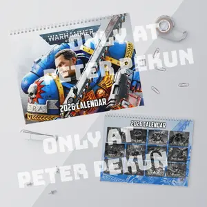 Warhammer 40k Calendar 2026, Heresy Iconic Gifts For The Emperor