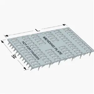 Simpson Strong Tie MP36 3 x 6 in. Mending Plate