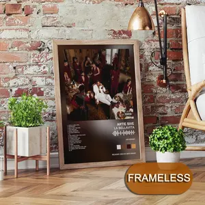 Artie 5ive  Poster Music Album Modern Art 2D Poster, Suitable For Bedroom Living Room Decor. Vibrant Colors, Clear Images Ideal For Home Office Decor.