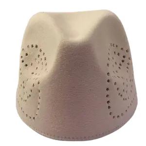 Breathable Men’s Worship Cap with Hollowed Pattern Taqiyah Hat for Everyday Wear