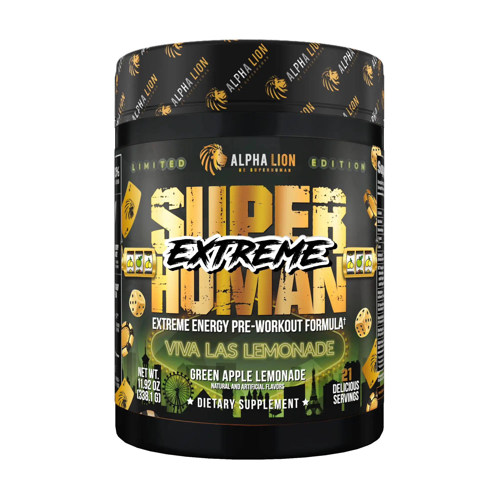 Alpha Lion SuperHuman High Stim Preworkout