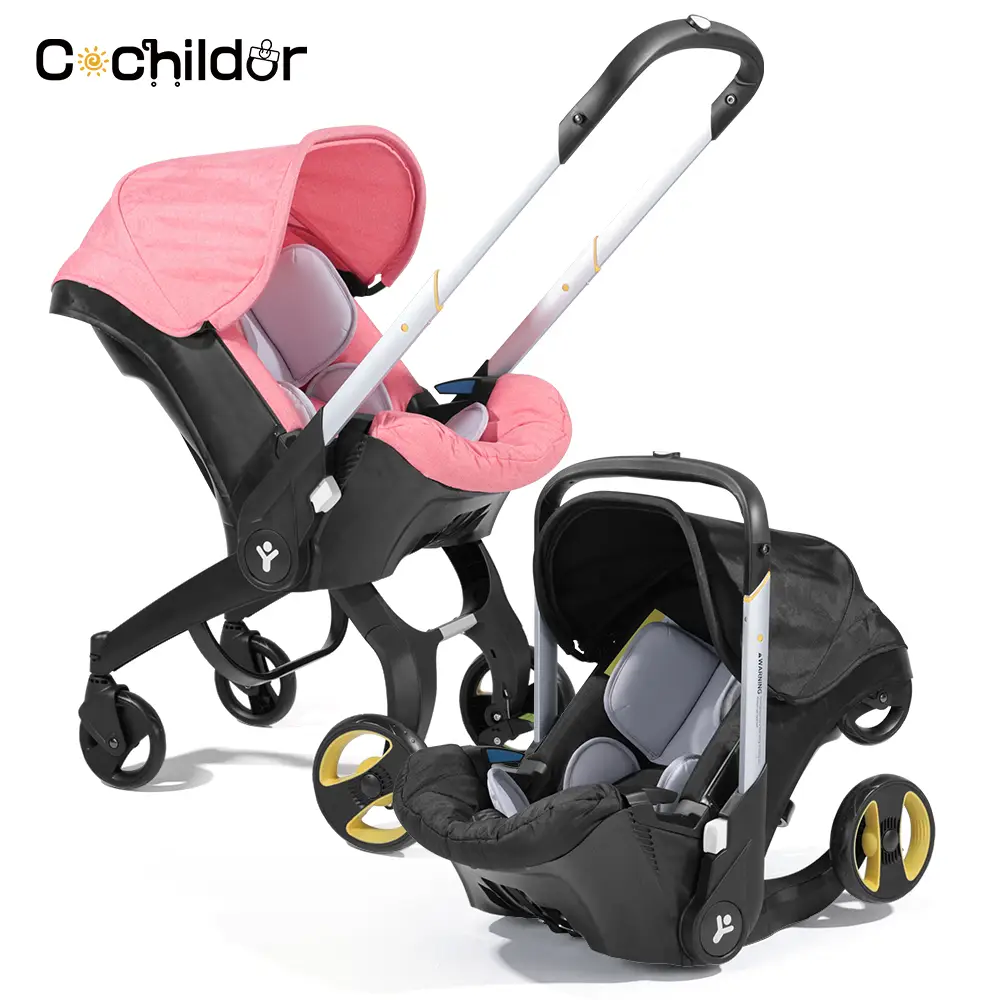 Crossing Stroller All In One Convertible Baby Stroller WithoutLatch Base -Toddler Stroller With ReversibleStroller Seat travel system stroller walk ge