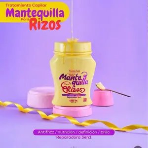 Menta Hair Menta Hair Curl Butter Repair 3-in-1 Antifriz Nutrición Definición Brillo Reparadora 3en1 1000 ML