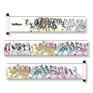 Silk Scroll Art Haikyuu!! - Unroll to Display Various Designs on Silk Fabric Wall Art for Easy Storage and Display
