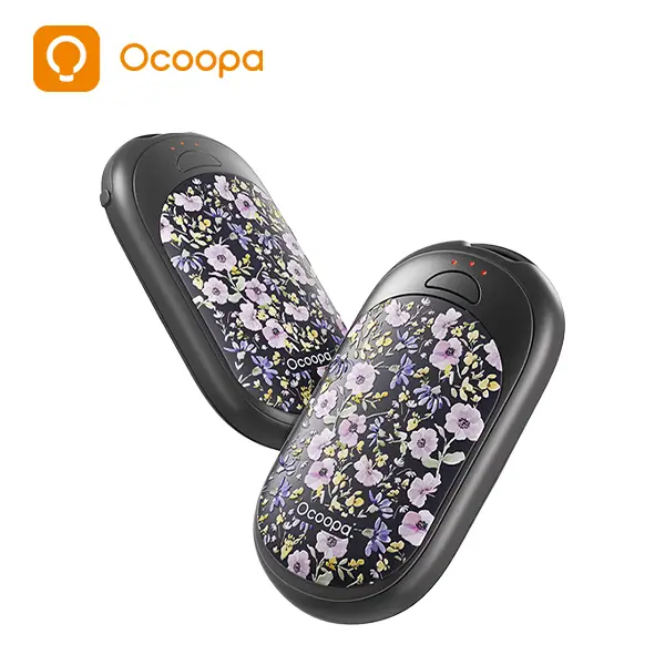 OCOOPA UT3 Lite Rechargeable Hand Warmers 2 Pack 5000mAh Magnetic Electric Hand Warmers, Ultrathin Fast Heating,AI Smart Chips Safe Heat,UL Certified,