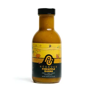 NüSauce Pineapple Sauce – Naturally Sweet, Clean Label, No Seed Oils