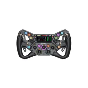 MOZA Racing KS Pro 300mm Sim Racing Steering Wheel with HD Telemetry Screen | RS095