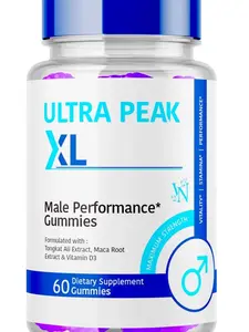 Ultra Peak Vitality Support Gummies – 60 Count (1 Pack)