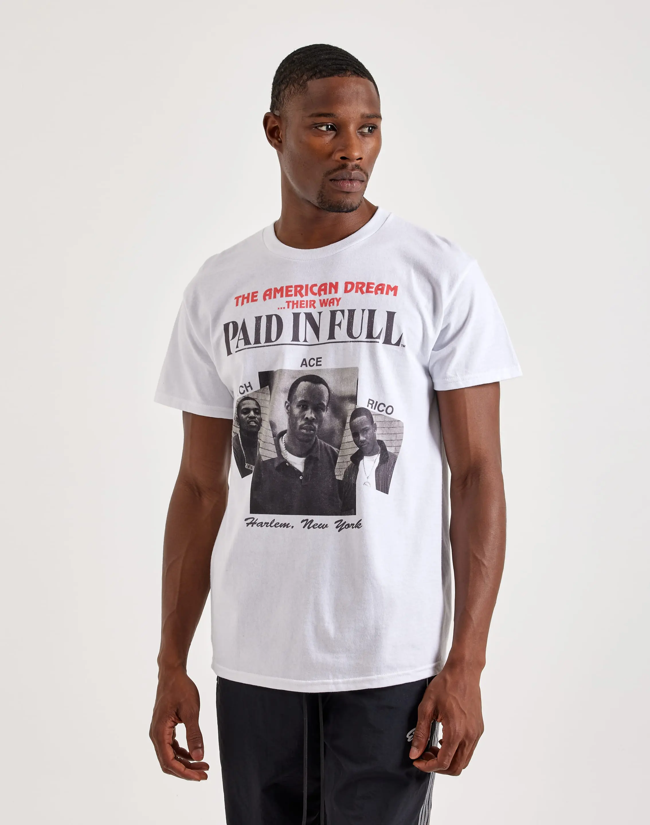 Mens Goodie Two Sleeves Paid In Full American Dream Tee