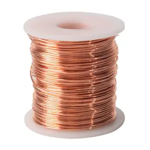 99.9% Soft Copper Wire,20 Gauage(0.8 mm),1 Pound 330FT Spool Pure Copper Wire for Jewelry Making, Beading,Electroculture