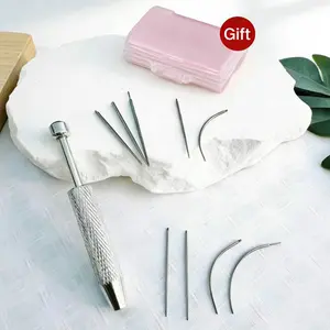 Body Jewelry Changer Kit with Bead Gripper 16G 18G 20G Easy Grip Taper for Nose Rings Ear & Lip Studs Gift Set