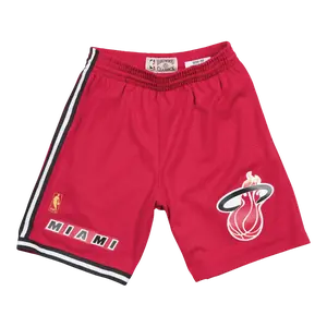 Mitchell & Ness NBA Swingman Miami Heat Alternate 1996-97 Men Shorts Red