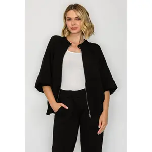 Finella Stretch French Scuba Jacket