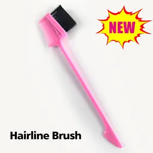 1 Piece Hairline Brush For Human Hair Wigs Bling Hair Fashion
