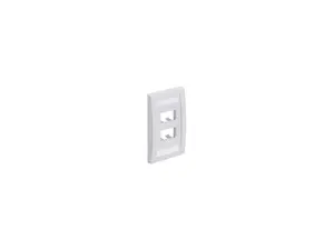 Panduit CFPE4BLY MINI-Com Executive Faceplate, 1Gang - Black Panduit CFPE4BLY MINI-Com Executive Faceplate, 1Gang - Black