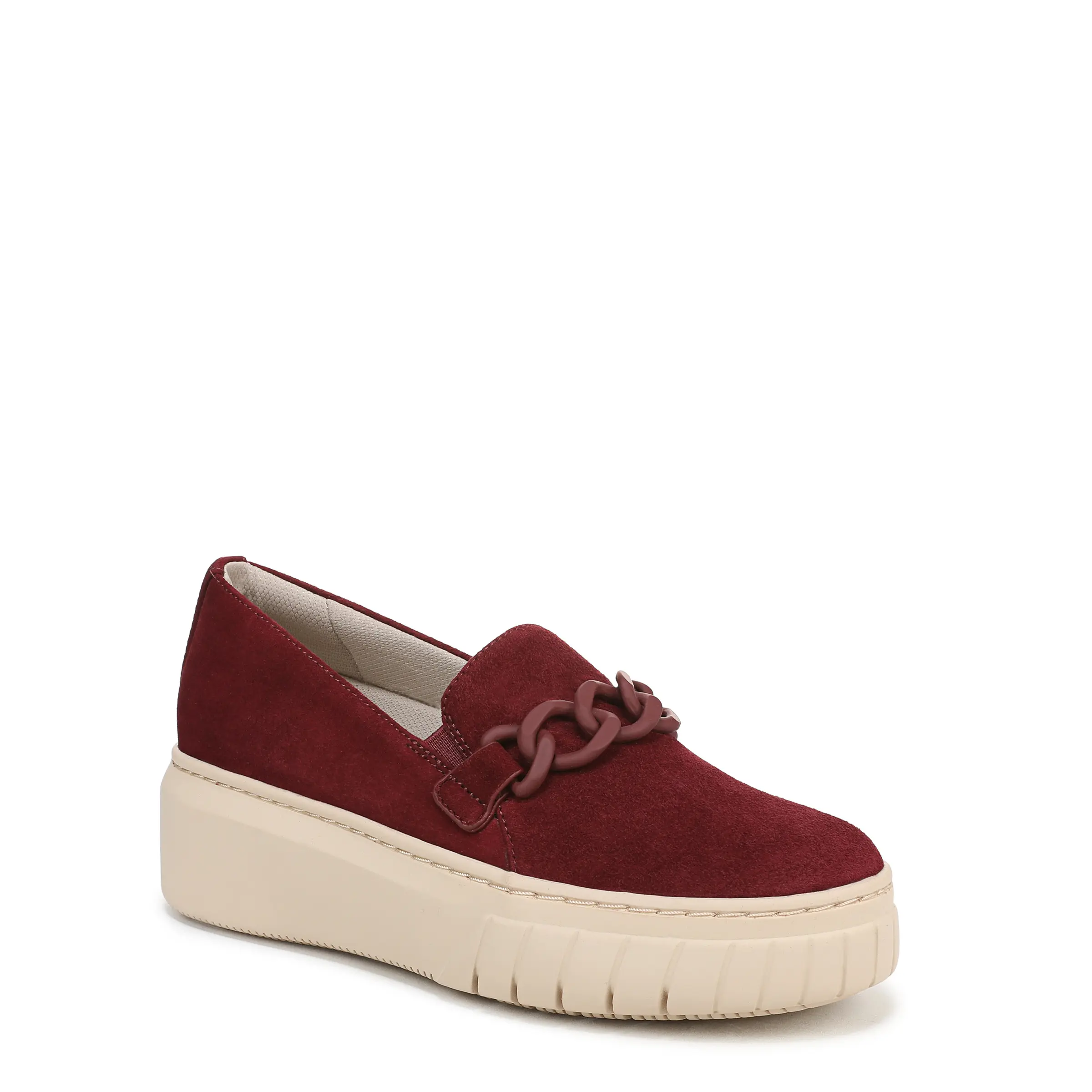 Cranberry Red Suede