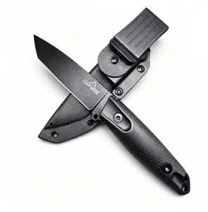 Portable Multi-Function Fixed-Blade Knife for Camping Hiking gold damascus pocket sharp folding knife straight Fantasy Colorful Dagger Blade minifixed Ergonomic Leather Sheath Hunting Knife Bear Paw Lockback Pocket Knife