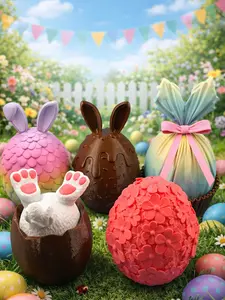 3D Printed Openable Easter Egg | Refillable Surprise Gift, Spring Decor