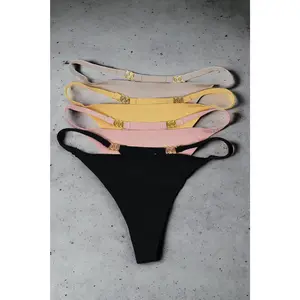 SENSUAL SEAMLESS THONG SET