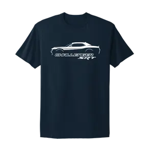 Dodge Challenger SRT Hellcat American Muscle Car Unisex Graphic T-Shirt Sweatshirt Hoodie, Car Enthusiast Lover Tee