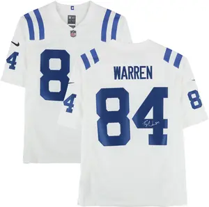 Tyler Warren Indianapolis Colts Autographed Nike White Limited Jersey - Fanatics Authentic Certified