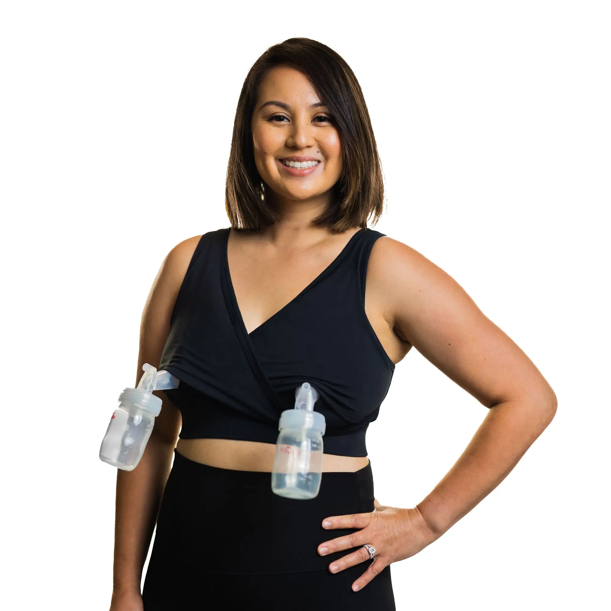 Everyday Luxe 3.0 Nursing and Hands-Free Pumping Bra by Mom's Choice Awardee