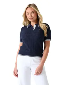 GUESS Female Cable-knit polo