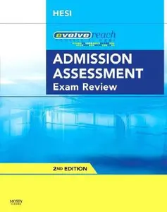 USED-Evolve Reach Admission Assessment Exam Review , 2nd Edition by HESI (Paperback)