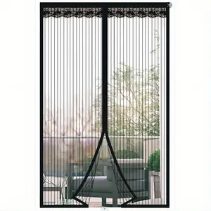 Magnetic Screen Door, Fits Door Size 80cm-120cm Screen Door Mesh, Door Screen Magnetic Closure for Patio Door Enjoy Air Fresh Door Entrance