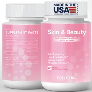 NEUMINA Women's Skin & Beauty Complex 90 Servings, Skin Brightening, Hair, Skin & Nails Health, Cellular Health, Antioxidant Support, Vegan, Non-GMO, Made in USA