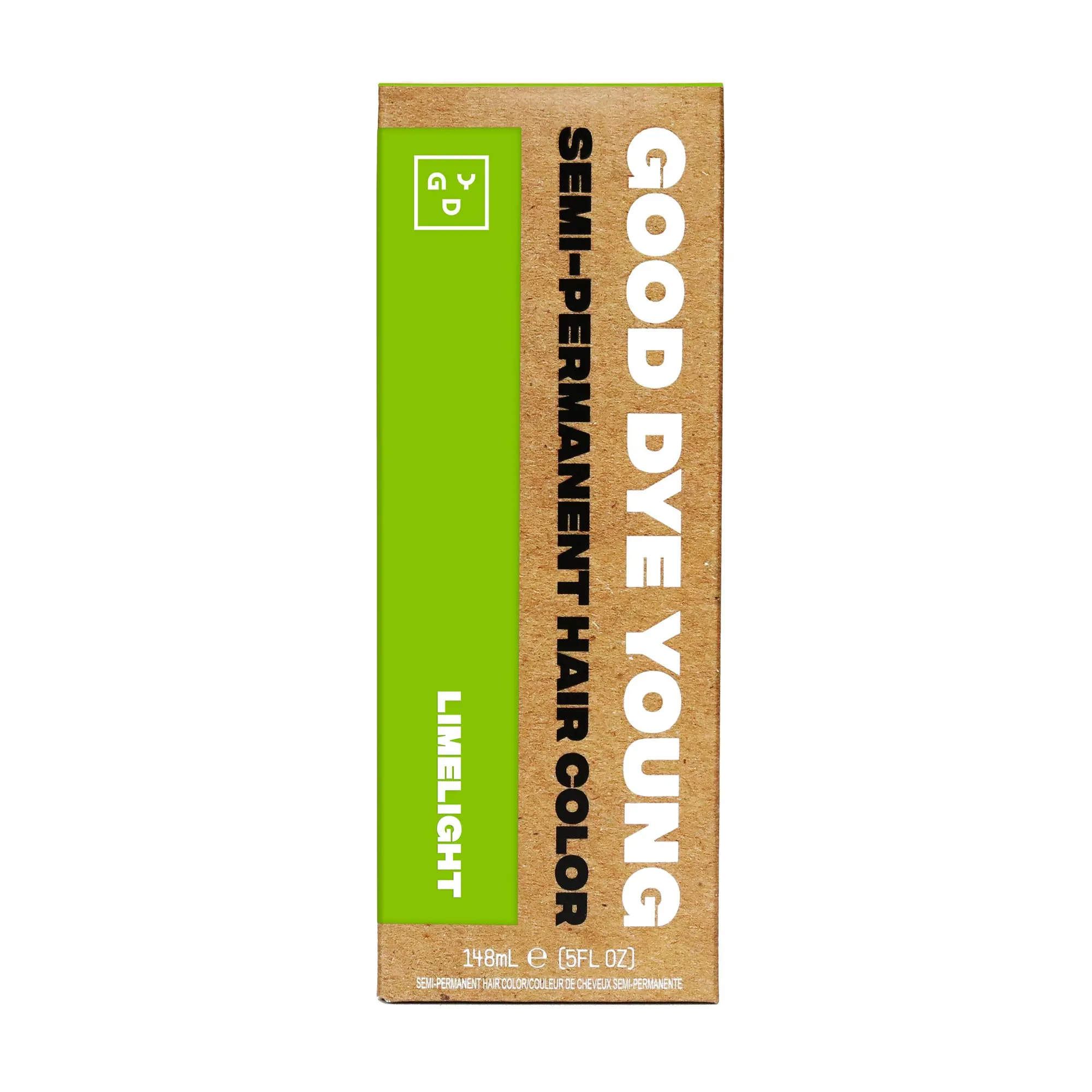 Neon Green Semi-Permanent Hair Dye – Good Dye Young Limelight | Vegan, Cruelty-Free, Non-Damaging, Conditioning, Hair-Healthy Formula | 12–16 Washes