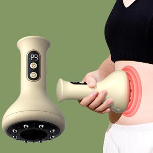 beauty scraping massage tool, intelligent suction cup vacuum massager, usb charging 1200mah lithium battery, powerful endurance, suitable for neck, shoulder, back massage, suitable for women, men