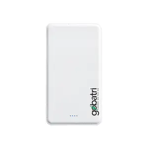 5000 mAh with Built-In Lightning Cord w/ Type-C Adapter: Better for older iPhone because you don't need the adapter - Gobatri Logo