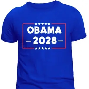 Obama 2028 Graphic Adult Unisex T-shirt