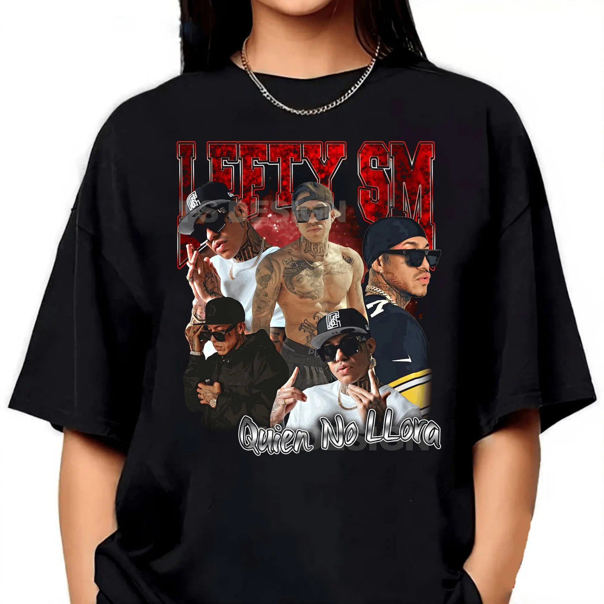 Lefty SM Rapper, Bootleg Lefty Shirt, Blue Version-Tee, Unisex Friend Gift T-shirt, Lefty SM , Unique tees , Tribute to Mexican Rapper