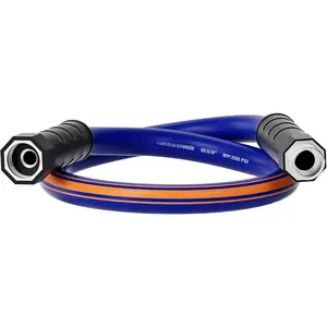 garden leader hose 3 ft x 5/8", Male to Female Fittings, Hose Reel Leader Hose, short water hose with Swivel Handle