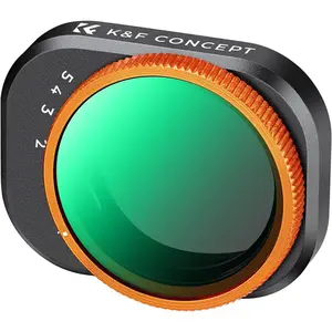 K&F CONCEPT VND Filter for Mini 4 Pro, Multi Coated ND2-32 (1-5 Stop) ND Filter for DJI Mini 4 Pro Accessories Protection Drone Camera Lens