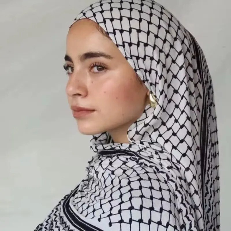 Chiffon muslin hijab